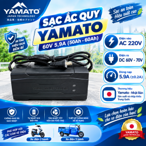 Sạc Ắc quy xe điện 60vol 5.9A