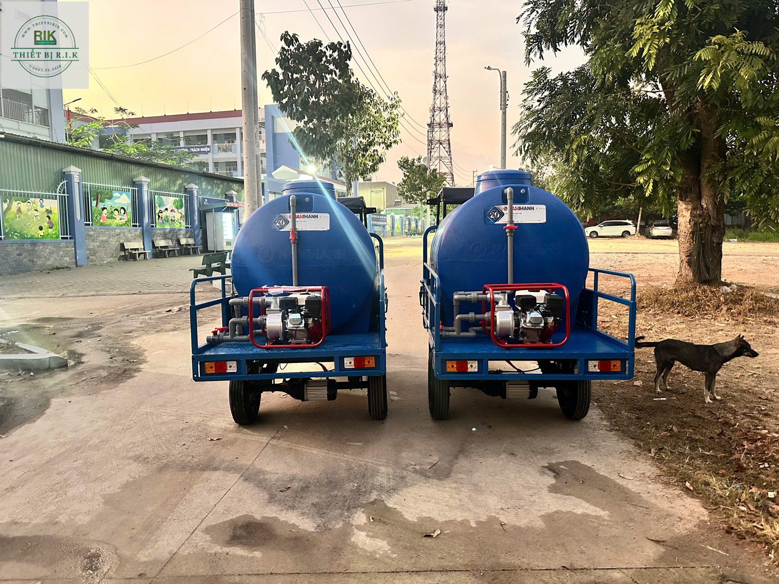 Lợi ích của Xe điện 3 bánh tưới cây RIK